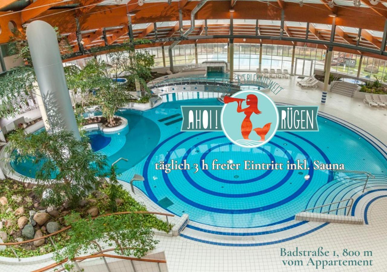 Das Appartement Inselliebe Ruegen Inkl Sauna Und 3H Taeglich Eintritt Ahoi Schwimmbad Sellin  Ngoại thất bức ảnh
